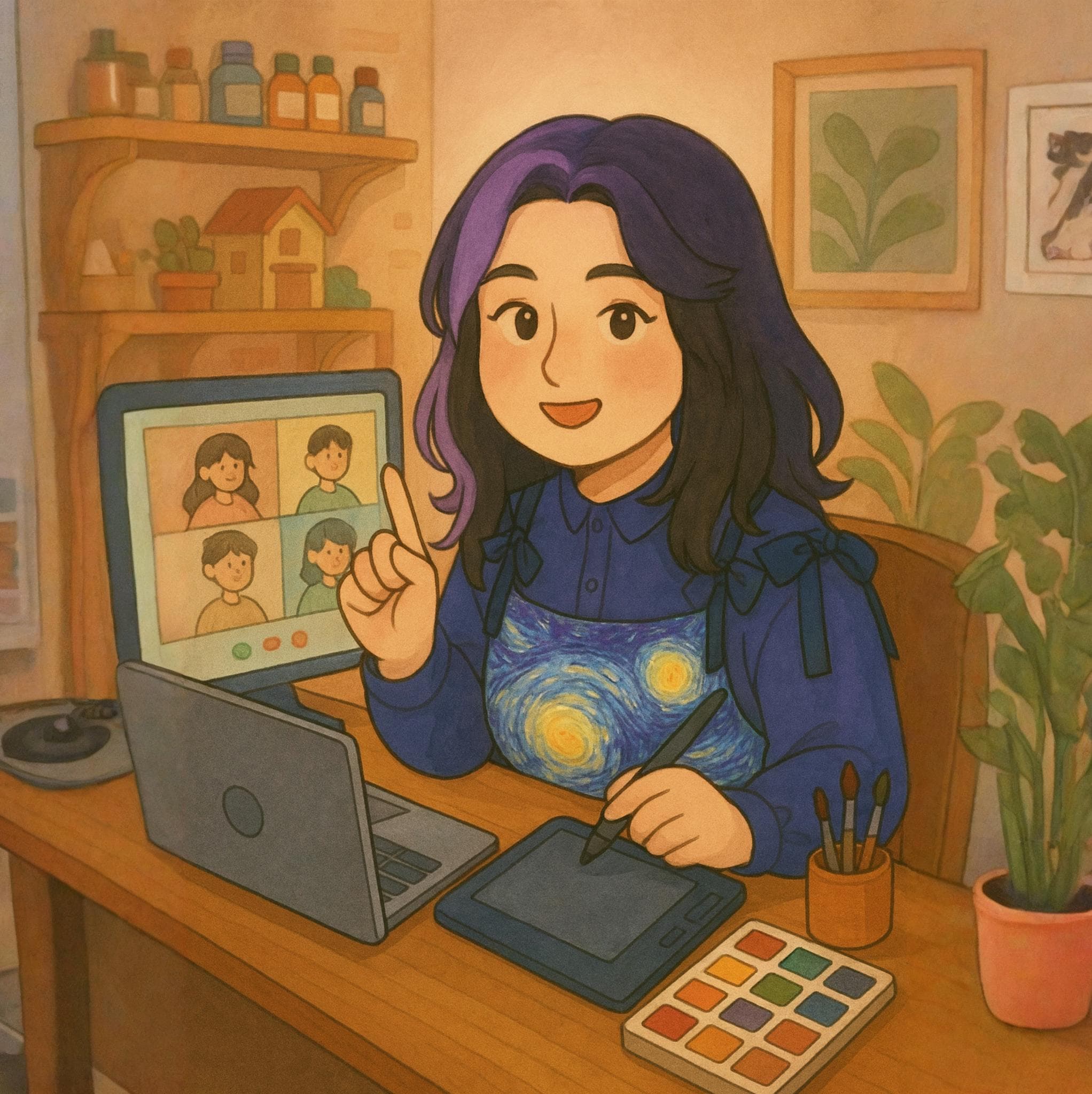 Online Çocuk Sanat Kursu